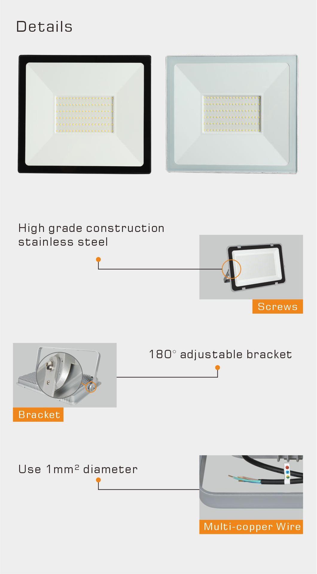 New Waterproof IP65 Outdoor 20W LED Flood Lights