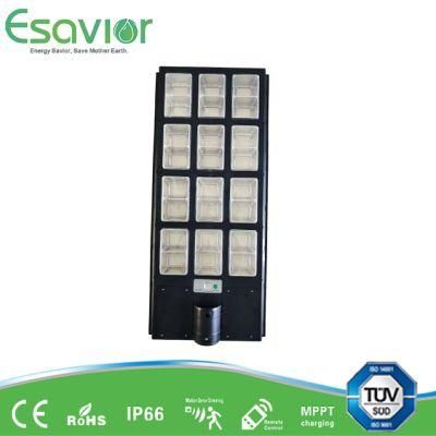 Esavior 400W All in One LED Solar Light 334 for Pathway/Roadway/Garden/Wall Lighting