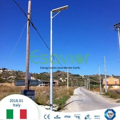 IP66 Waterproof Solar Street Flood Garden Lights Integrated LED Street Lamp
