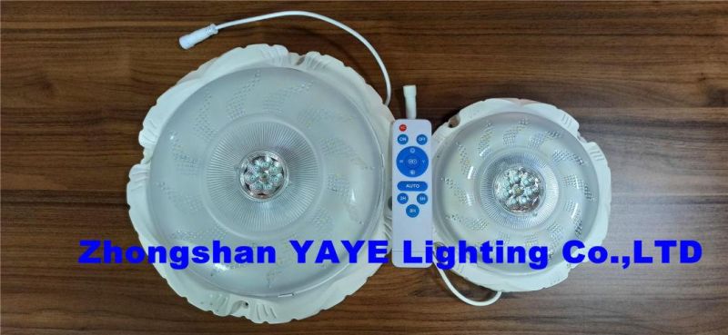 Yaye 2021 Hot Sell 200W Remote Control Function Solar LED Ceiling Light for Home/Office Using