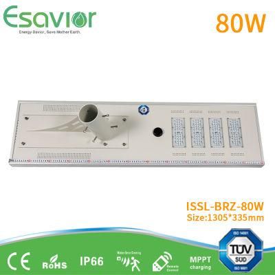 8000 Lumen All in One LED Solar Power Street Light
