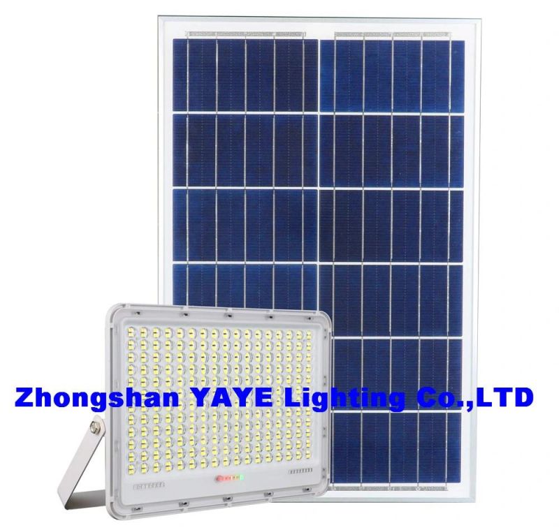 Yaye 2021 Hot Sell 60W/100W/150W/250W Solar SMD LED Flood Light Super Brightness High Quality Outdoor LED Solar Flood Light