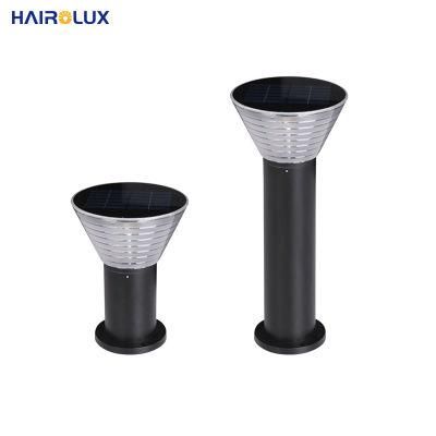 Hairolux Modern Outdoor IP66 Waterproof Solar Powered Lamp Pathway Park Solar LED Garden Lights