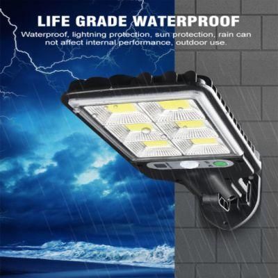 Outdoor Waterproof IP65 20 LED Motion Sensor Courtyard Garden Solar Wall Lights for Garage Patio Yard Landscape