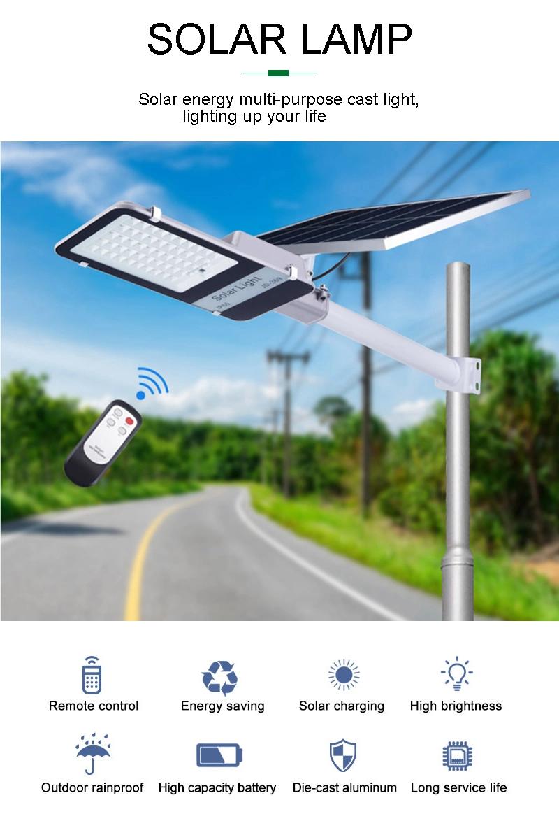 Solar Street Lights Long Lifespan Street Solar Light Energy Saving All in One Solar Street Light LED Solar Power Station