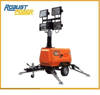 Portable Rplt-6800 Mobile Diesel Lighting Tower