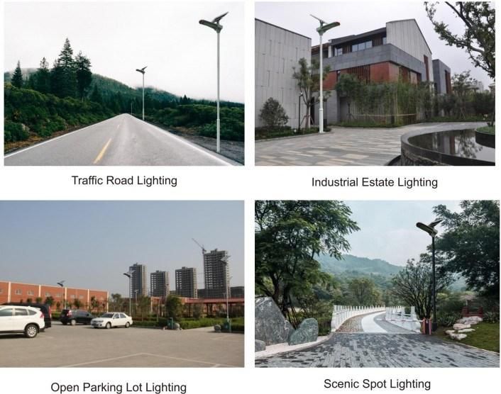 80W LED Lighting Outdoor Waterproof Integrated Solar LED Street Light