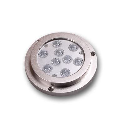 27W 316 Ss IP68 Pool Boat RGB Color Changing 12V 4 Inch Marine Underwater LED Light for Yacht