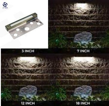 IP65 2W Waterproof Glare Proof Hardscape Light Step Light Stair Light for Outdoor Landscape Lighting