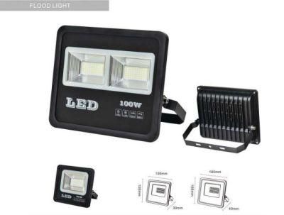 Factory Promotion Wholesale Outdoor Color Changing LED Floodlight Energy Saving Rechargeable Solar LED Flood Light