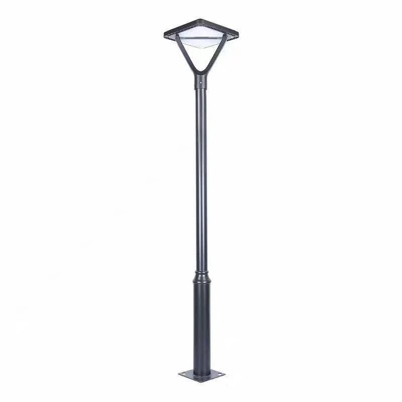 New European Style LED Lighting Lamp Outdoor Pathway Garden Light Solar Parking Lot Lighting with LED Sensor Light
