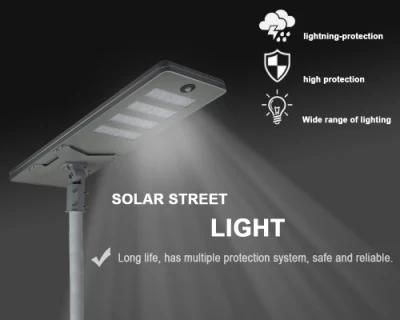 Integrated Outdoor Solar LED Street Garden Light with PIR/Microwave Motion Sensor