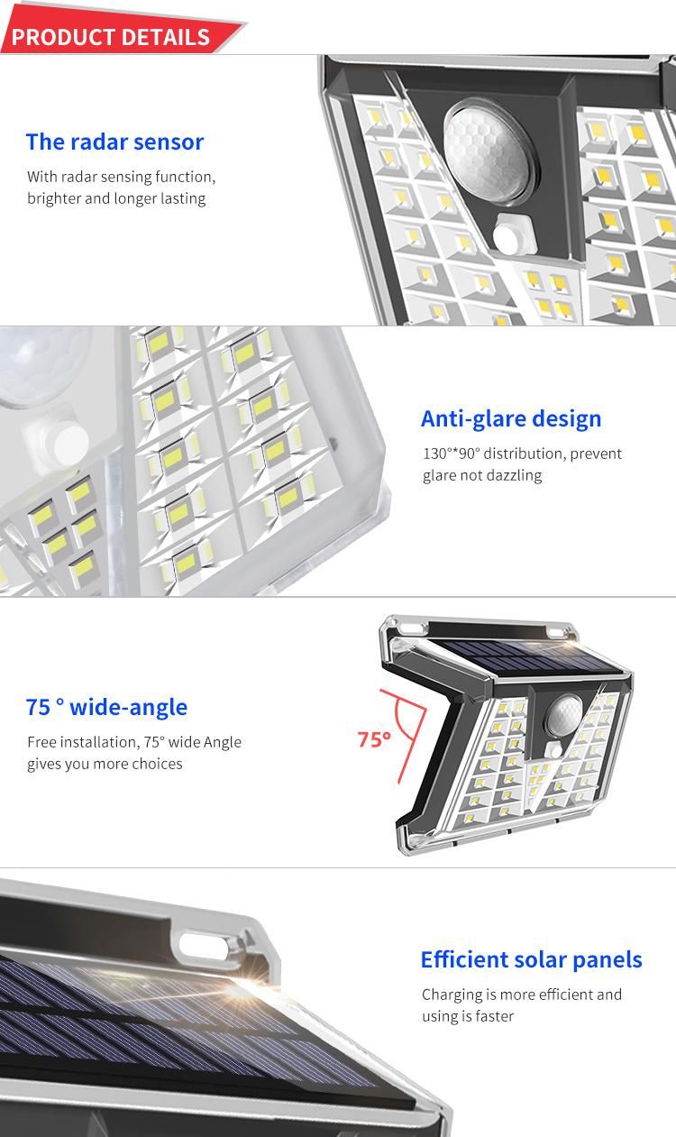 Bspro Decorative IP65 LED Lights Garden Recessed Outdoor Solar Wall Light