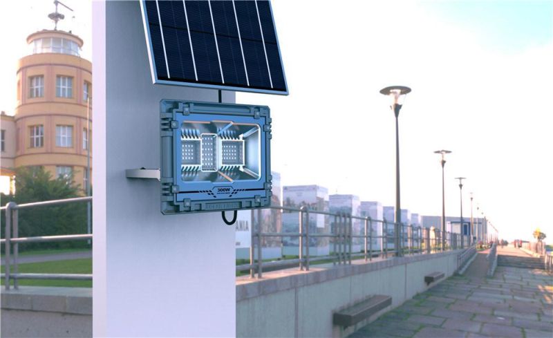 New Outdoor Waterproof Solar Energy LED Flood Light with RGB Lighting
