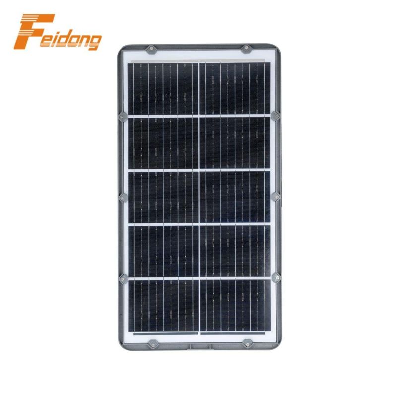 400W 3.2V40ah LFP Battery 6V45W Ploysilicon Solar Panel LED Street Lighting Outdoor Solar Power Aluminum Die Casting Housing LED Streetlight