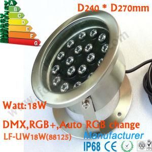 18W DC24V White, Warm White, Green, Blue, Red Color