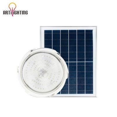 40W 60W Solar Lamps Super Bright Hotel Lights Home ABS Intelligent Control IP66 Waterproof 50W Solar Ceiling Light LED