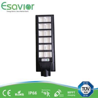 Solar Powered 180W All in One Integrated LED Outdoor Solar Street/Road/Garden Light with Motion Sensor for Residential