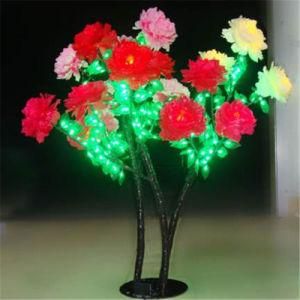 Plastic Fruit Flower Leaves Decoration Lighting Parts Potted Bonsai Landscape LED Tree Lights Light
