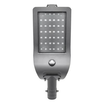 ISO 9001 30W 40W 50W 60W 70W High Brightness European Hot Sale LED Street Light Solar Lamp with CE RoHS Certified