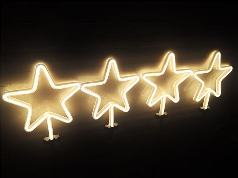 OEM Design Best LED Garden Solar Neon Light for Christmas Holidays
