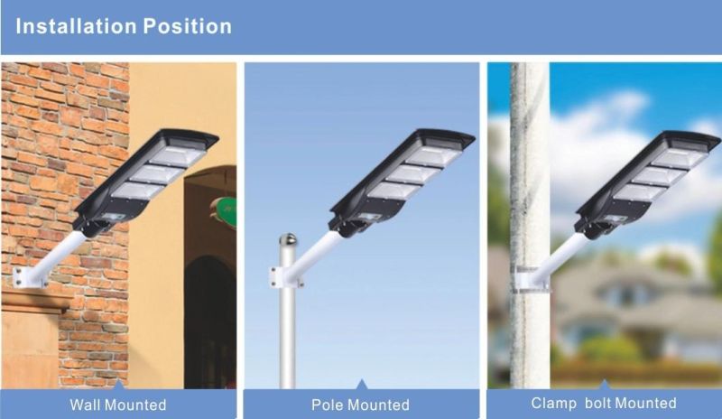 Zimbabwe Solar Energy Integrated LED IP67 3000 Lumen All in One Commercial Lighting Motion Sensor Solar Street Light