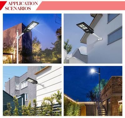 High Power Outdoor IP65 Waterproof 100watt 200watt 300watt Integrated All in One Solar LED Street Light