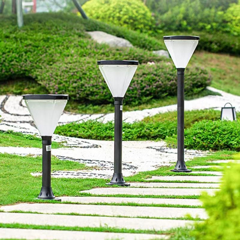 Diamond-Shaped Solar Lights Waterproof Outdoor Lighting Solar Lawn Lights