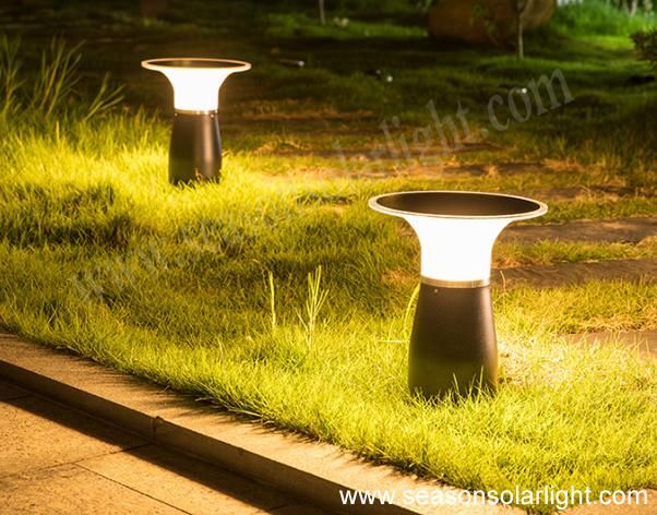 New Style Alu. Material Outdoor Lighting Solar Power LED Lighting Garden Lawn Light with LED Light