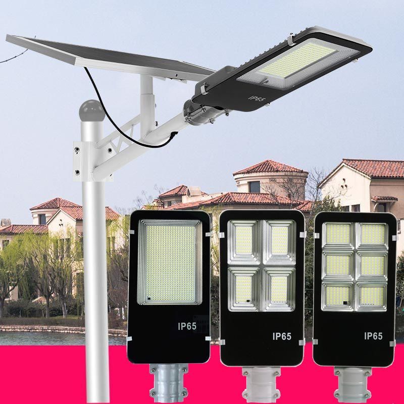 New Aluminuim Super Bright 100/200/300/400/500W Outdoor LED Solar Park/Garden/Street Lamp