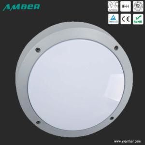 Aluminium Round E27 Bulkhead Light with PC Diffuser