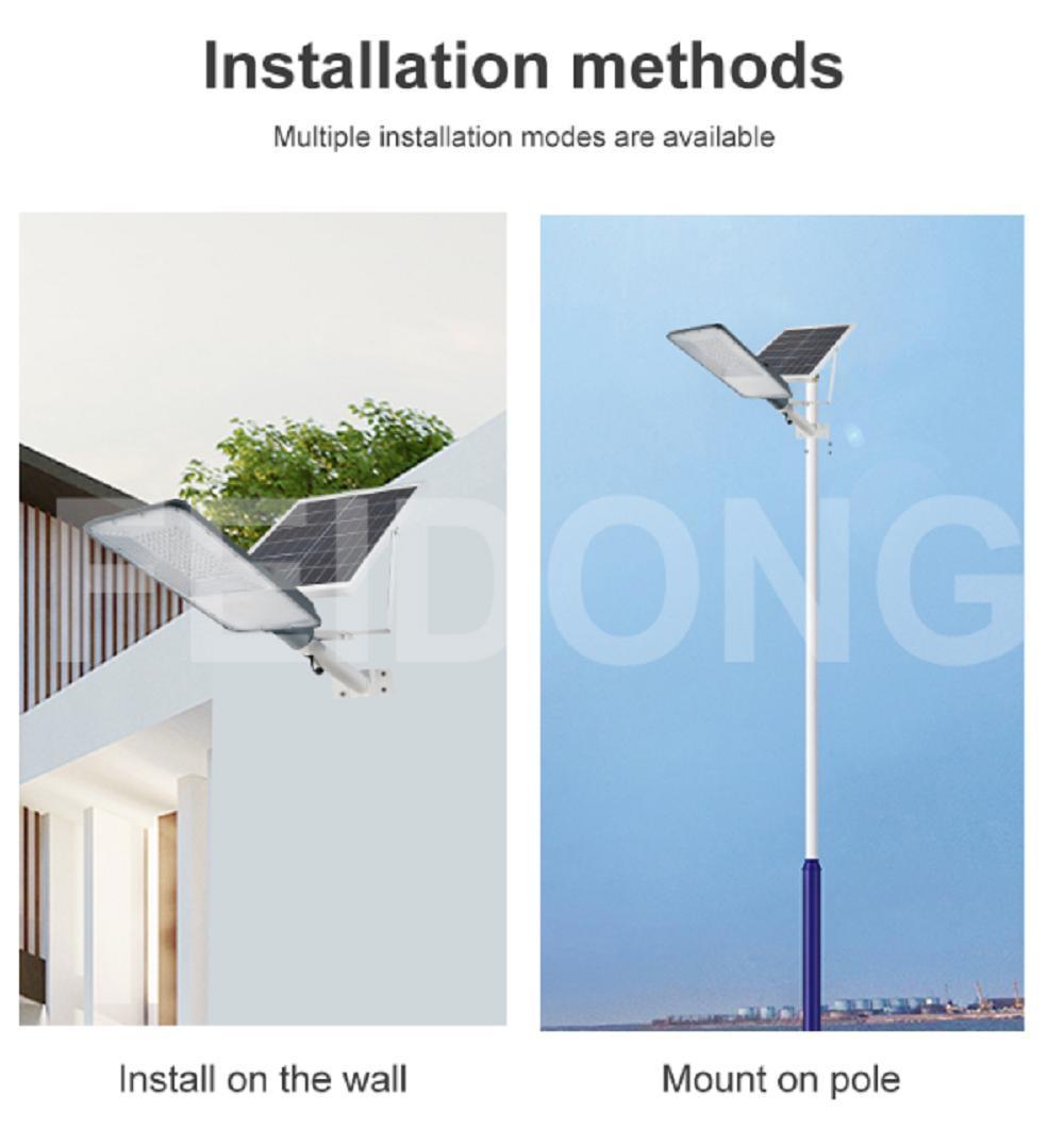 Waterproof Long Brightness All in One Seperated LED Solar Street Light