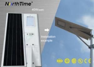 All in One Solar LED Street Lights for Residential Road