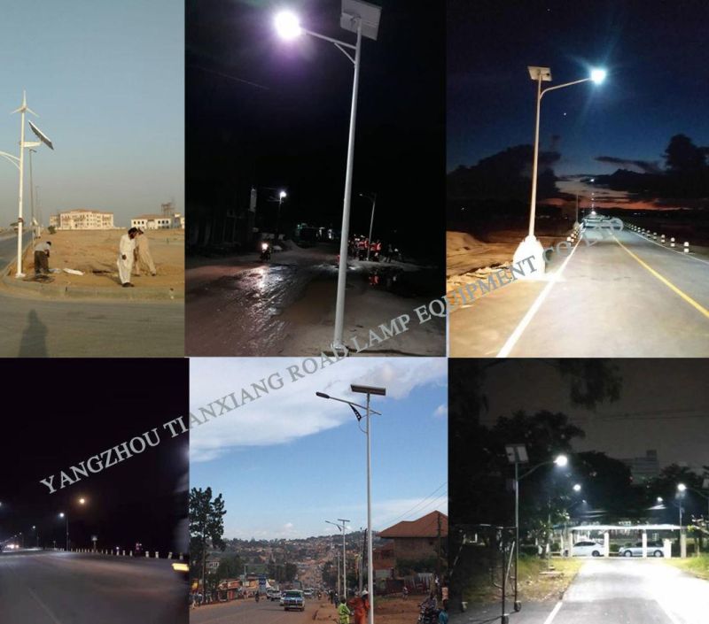 CE RoHS 30W 60W 80 90W 100W 120W 150 Watt Wind Solar LED Street Outdoor Lighting