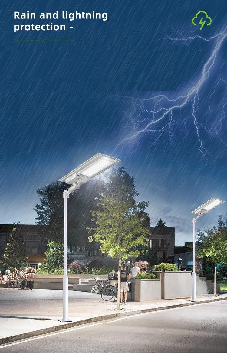 Outdoor Garden Light Waterproof High Pole Road Renovation LED All in One Solar Street Light