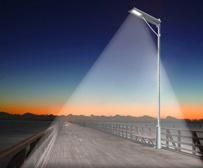Aluminium Alloy Material and Square Shape Solar Street Lighting System