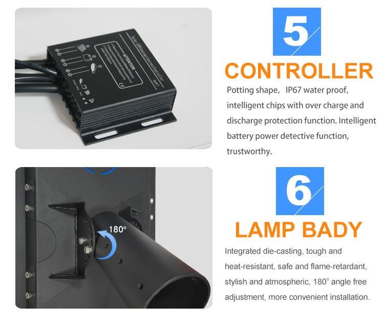 Integrated Solar LED Street Lights for Road Lighting&Highway