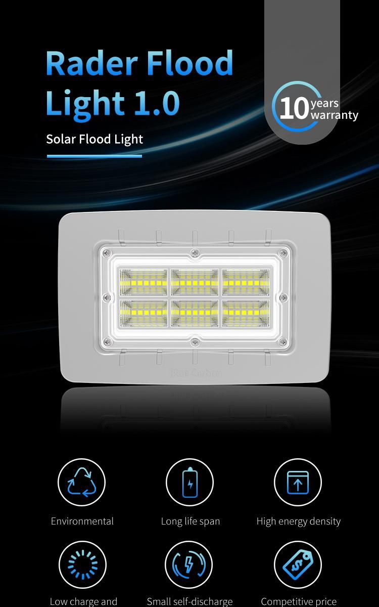 New Factory Designed Radar Flood Light for Outdoor Usage