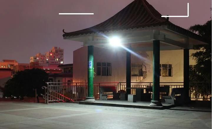 Solar Powered Remote Control Flood Light for Outdoor Garden Security Lighting