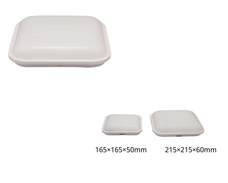 IP65 Moisture-Proof Lamps 24W Outdoor Bulkhead Waterproof LED Light Energy Saving Lamp Square with CE RoHS