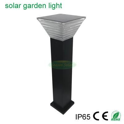 High Power LED Lighting Lamp Alu. Material 80cm Solar Garden Outdoor Light with LED Light