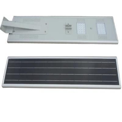 Cool White Color Temperature 30W, 40W, 50W, 60W, 70W, 80W, 90W All in One Solar LED Street Light