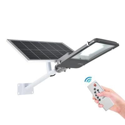 PIR Motion Sensor Remote Controlled Outdoor Solar Street Light High Lumen LED Solar Light