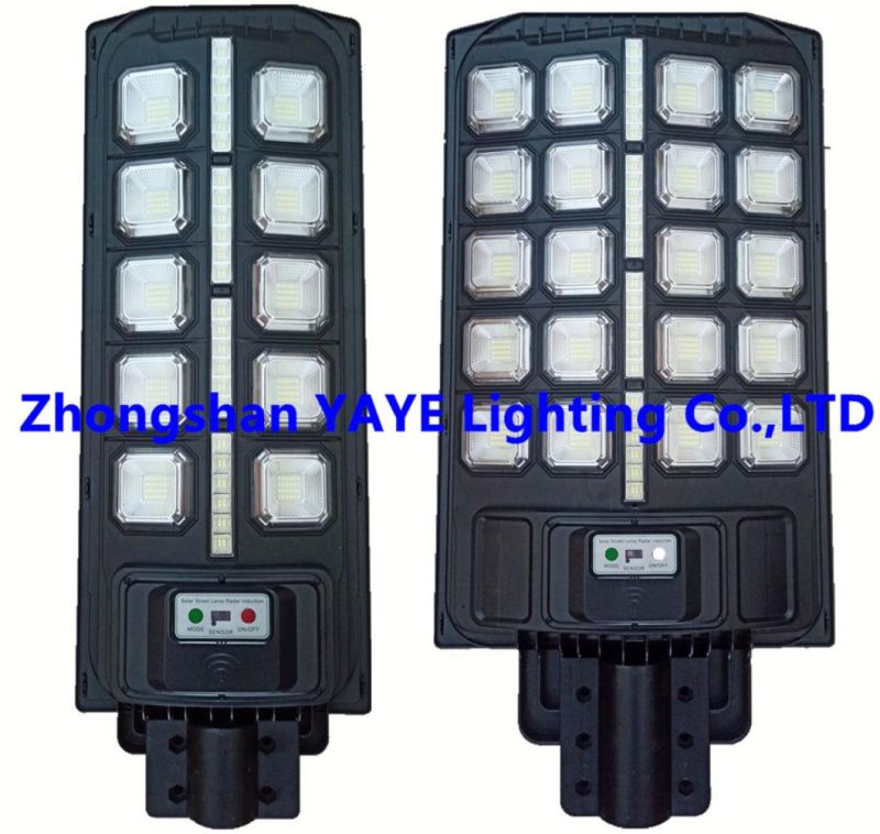 Yaye Hot Sell 300W UFO Solar LED Street Road Garden Wall Light with 500PCS Stock/ Radar Sensor/ Remote Controller/ Pls Contact Zhongshan Yaye Lighting Co., Ltd