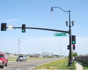 Road Light Column Street Light Column Traffic Signal Pole