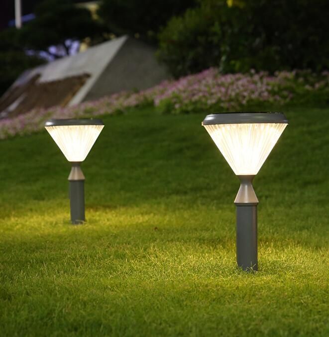 Hig Level IP65 Lithium Battery Outdoor LED Solar Garden Lawn Lights