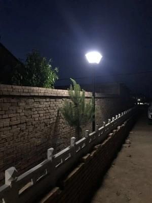 Stand Alone All in One Outdoor Front Courtyard Solar Driveway Pole Lights