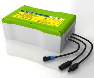 IP66 Wholesale CE RoHS 40W 50W 60W 80W 6000K Lithium Battery Power Pack Solar Lightings Garden Lamp