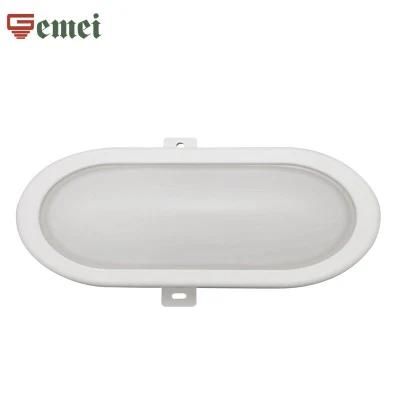 LED Milky White Oval Moisture-Proof Lamps B4 Series for Balcony Bathroom Lighting