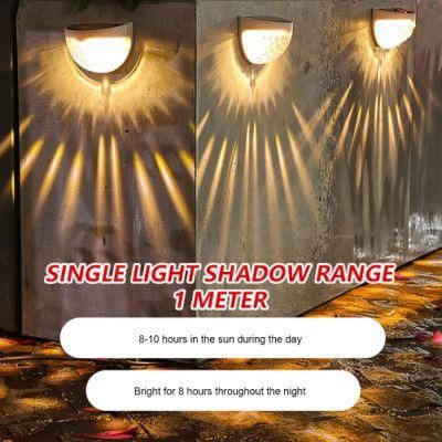 Outdoor Decorative Wall Lamps LED Solar Garden Lights Waterproof